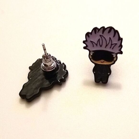 Jujutsu Kaisen Satoru Gojo Earrings - Picture 3 of 3
